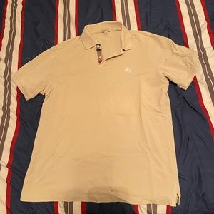 Burberry polo shirt beige